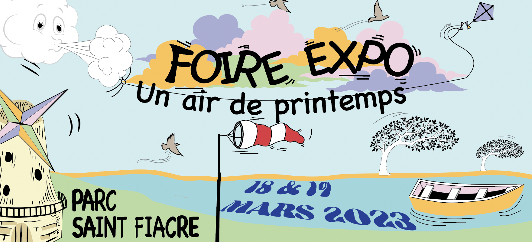 Affiche foire expo Château-gontier